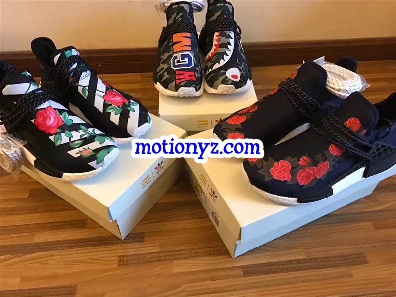 Adidas Human Race NMD xFlower Pattern